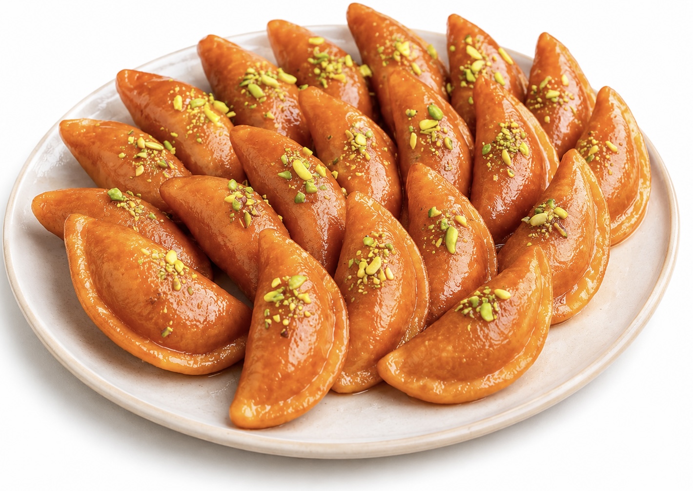 قطايف بالقشطة